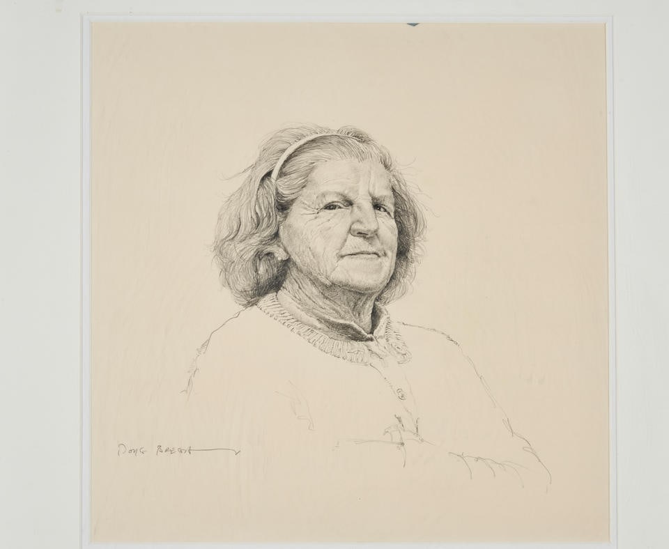 DOUG BREGA (AMERICAN, BORN 1948) TOMATO LADY (1 of 4)