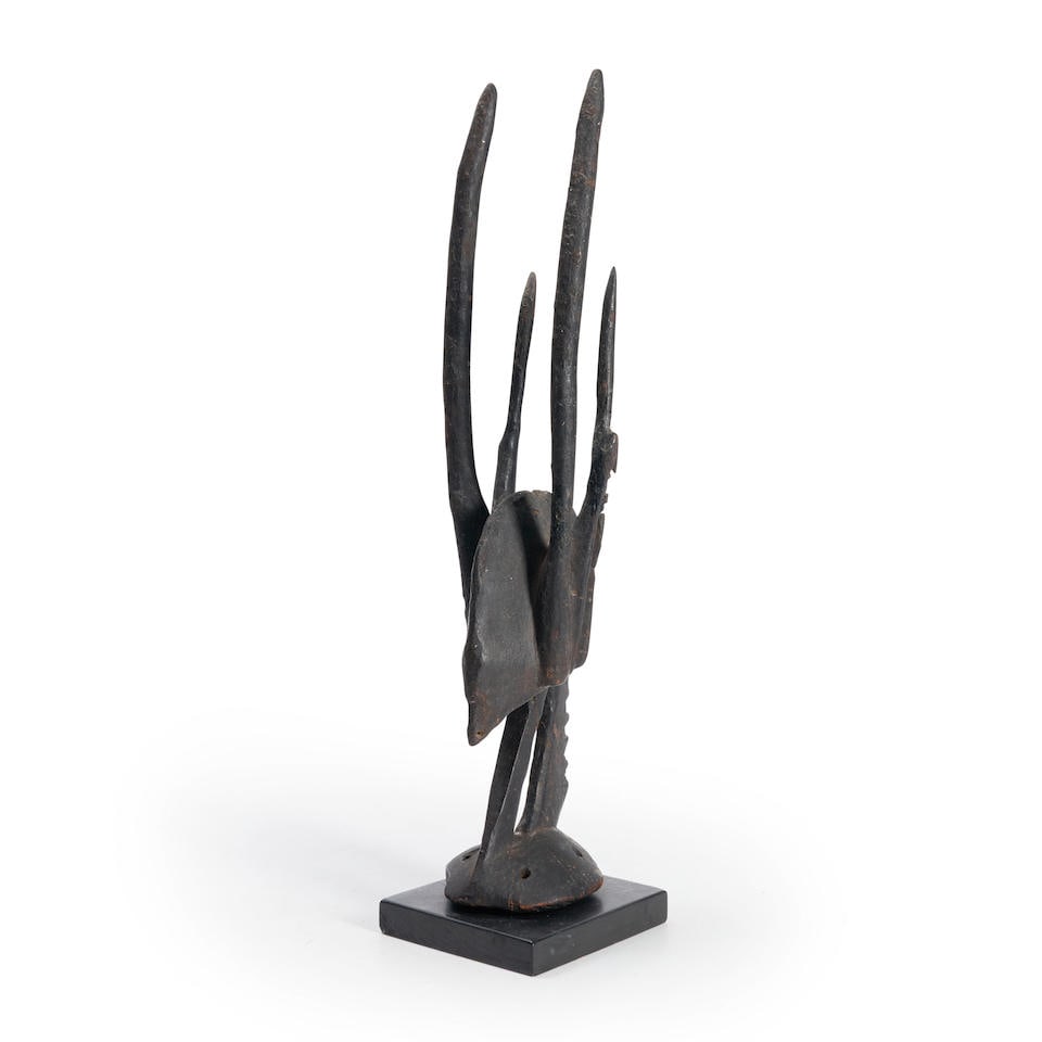 A Bamana antelope headdress Ci Wara ht. 19 in. (1 of 3)