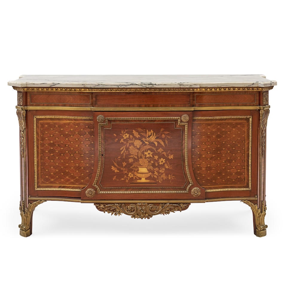 Louis XV-style Bronze Mounted Sideboard, France, (1 of 1)