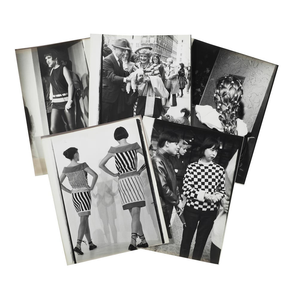 AN ARCHIVE OF BILL CUNNINGHAM PHOTOGRAPHIC PRINTS FROM THE COLLECTION OF ANNIE FLANDERS. A colle... (1 of 1)