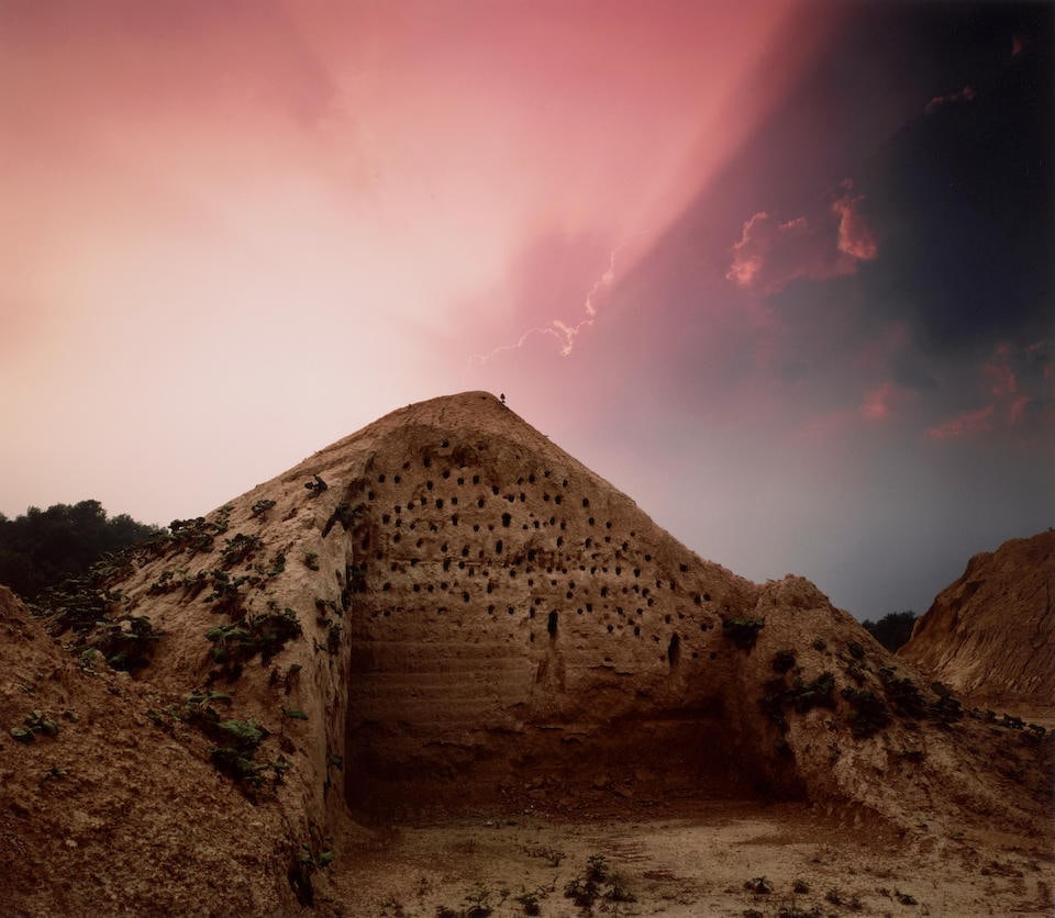 John Pfahl (1939-2020); 'Holley Lime Quarry, LeRoy, NY'; (1 of 1)