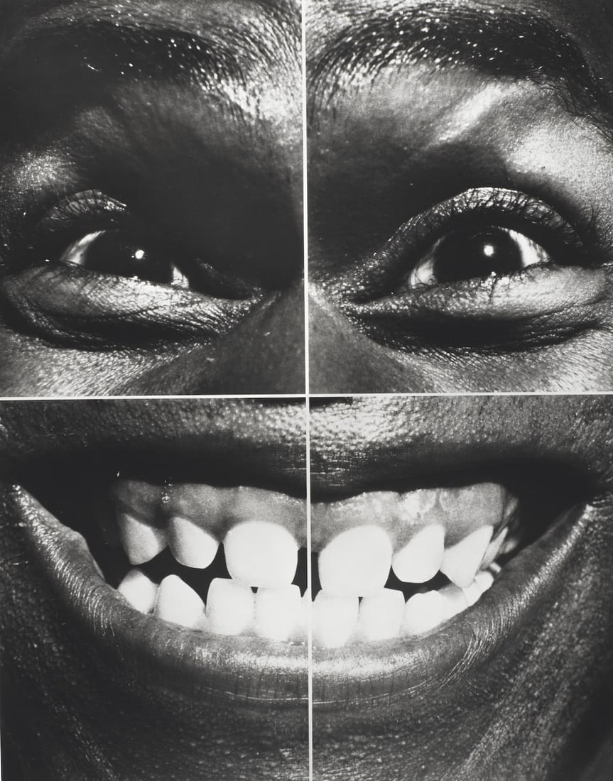 Renée Cox (born 1960); Crossmasks 1;: RENÉE COX (BORN 1960) Crossmasks 1, 1992 Gelatin silver print; accompanied by a Robert Miller Gallery label. 18 x 14 in. (45.7 x 35.6 cm.) sheet 20 x 16 in. (50.8 x 40.6 cm.) Lot to be sold witho