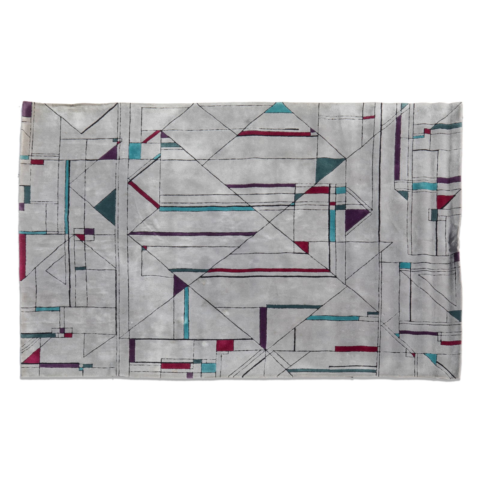 EDWARD FIELDS (FOUNDED 1935) Herald Square Rug1990wool, signed 'EDWARD FIELDS' and dated on unde...: EDWARD FIELDS (FOUNDED 1935) Herald Square Rug 1990 wool, signed 'EDWARD FIELDS' and dated on underside border 149 x 109in (378.5 x 276.9cm) This lot is subject to the following lot symbols: W 