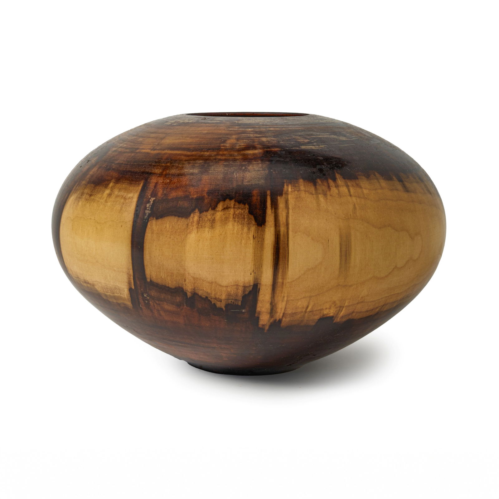 PHILIP MOULTHROP (born 1947) Figured Tulipwood Bowlincised 'PM PHILIP MOULTHROP FIGURED TULIPWOO... (1 of 1)