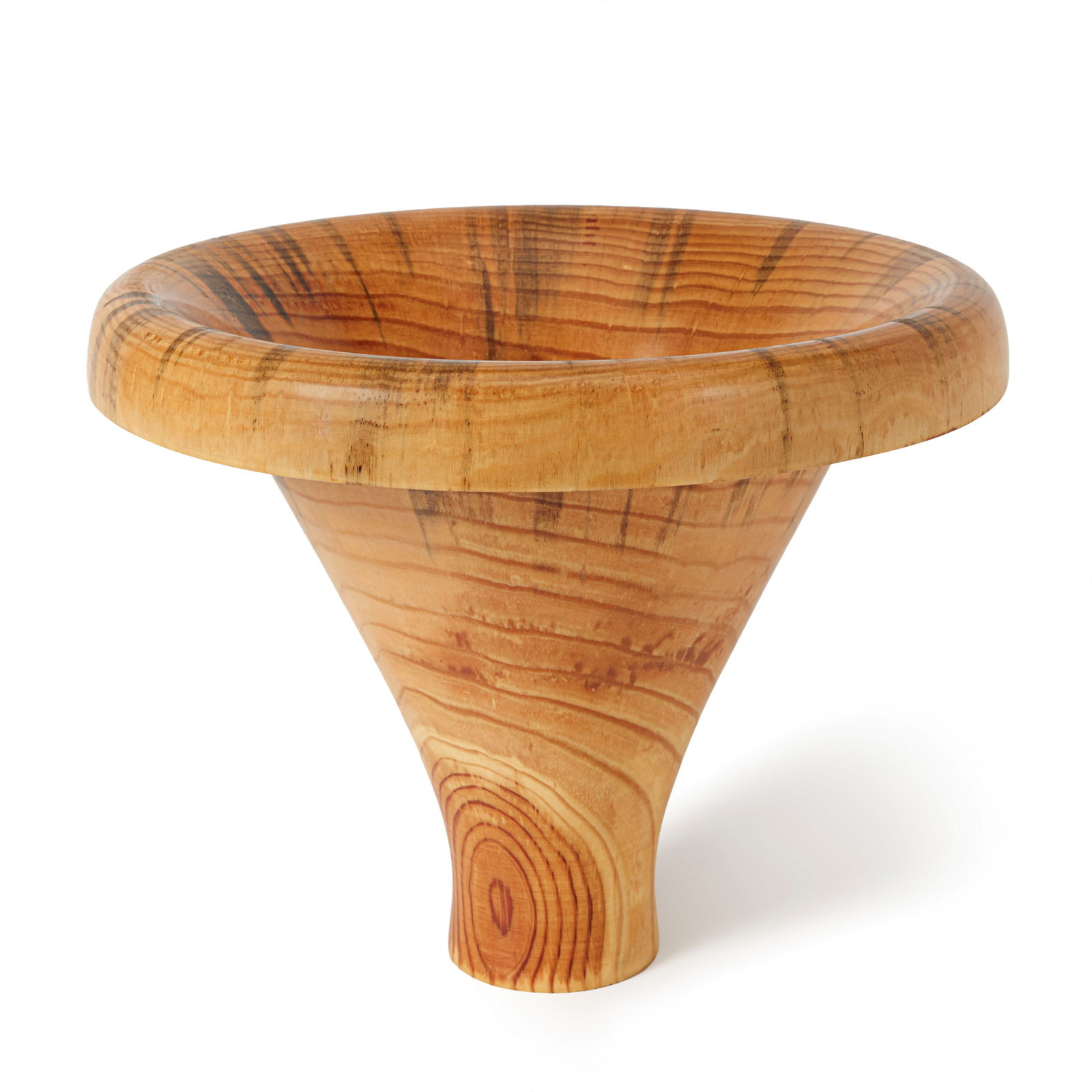 EDWARD MOULTHROP (1916-2003) Georgia Pine Vesselturned Georgia Pine, incised 'ED MOULTHROP/ GEOR... (1 of 1)