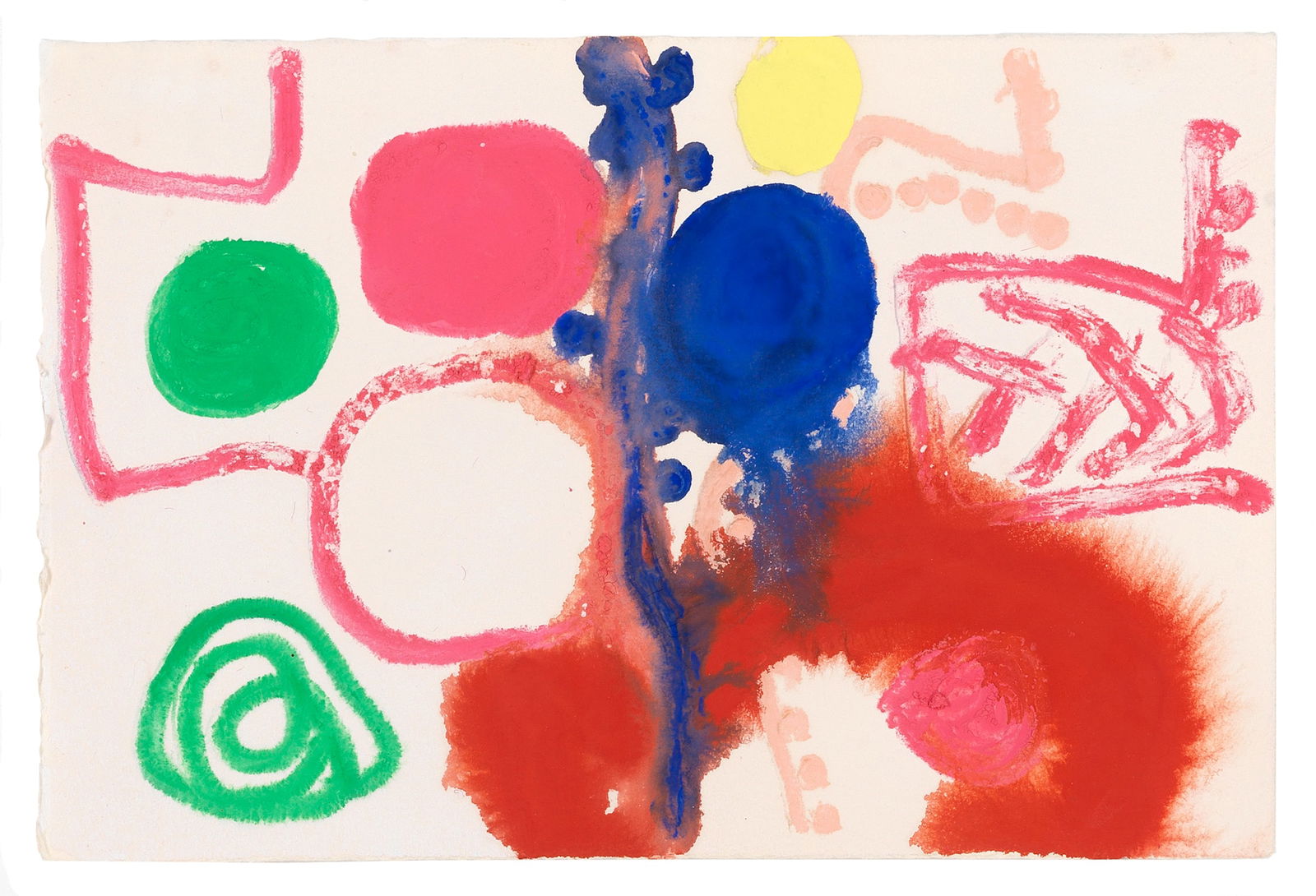 Patrick Heron (British, 1920-1999) 2 December 1998: Patrick Heron (British, 1920-1999) 2 December 1998 gouache and pencil on paper 20.5 x 30.5cm (8 1/16 x 12in). Footnotes: Provenance With Waddington Galleries, London With Julian L