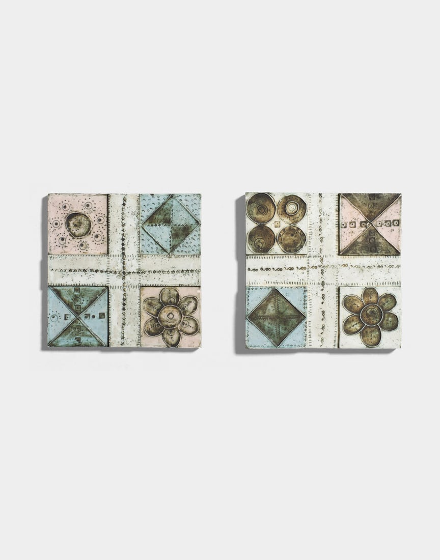Rut Bryk Two tiles, 1960-1964 (1 of 1)