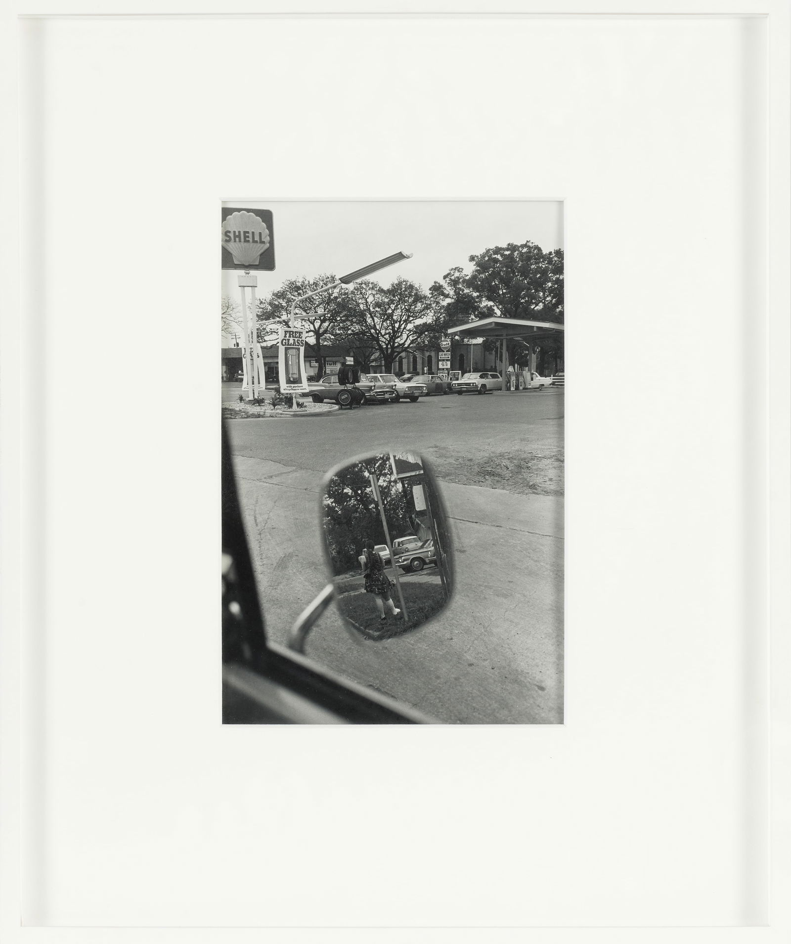 Lee Friedlander (born 1934); Untitled;: Lee Friedlander (born 1934) Untitled, c. 1970 Gelatin silver print, printed 1970s; signed in pencil and the photographer's copyright credit stamp on the reverse, framed, a Fraenkel Gallery label on th