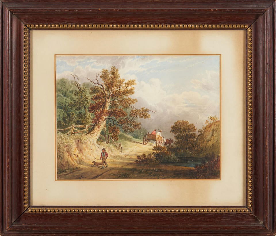 William Rickarby Miller (American, 1818-1893) From Nature, near Newcastle, England paper, wd. 10... (1 of 4)