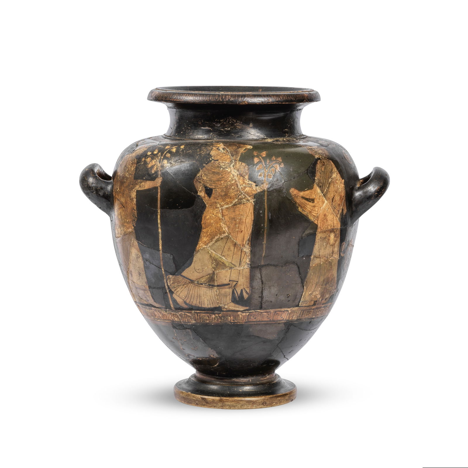 Stamnos attique à figures rouges, circa début du Ve siècle av. J.C.An Attic red-f... (1 of 1)