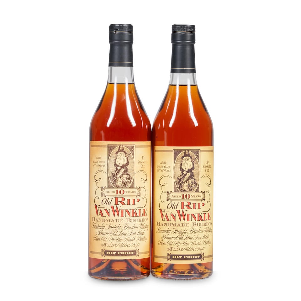 Old Rip Van Winkle 10 Years Old (2 750ml bottles) (1 of 1)