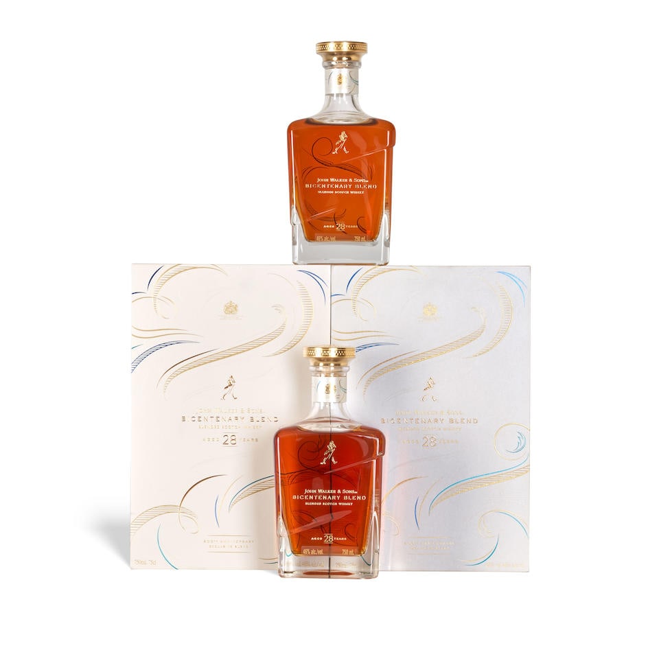 John Walker & Sons 28 Years Old BICENTENARY BLEND 46% Vol. 0,7l In Giftbox