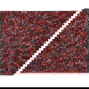 JOHN MCCRACKEN (1934-2011) Untitled, 1979-80: JOHN MCCRACKEN (1934-2011) Untitled, 1979-80 signed and dated 'John McCracken 79-80' (on the reverse) oil on canvas 17 3/4 x 23 3/4 in. 45.1 x 60.3 cm. Footnotes: Provenance Collection o