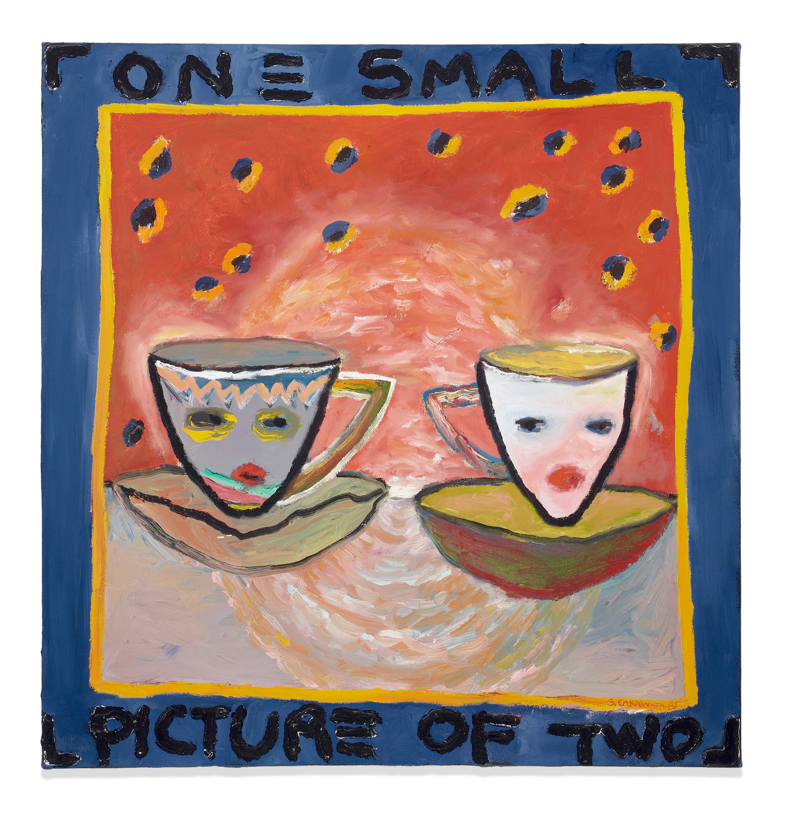 SQUEAK CARNWATH (B. 1947) One Small Picture of Two, 1981 (1 of 1)