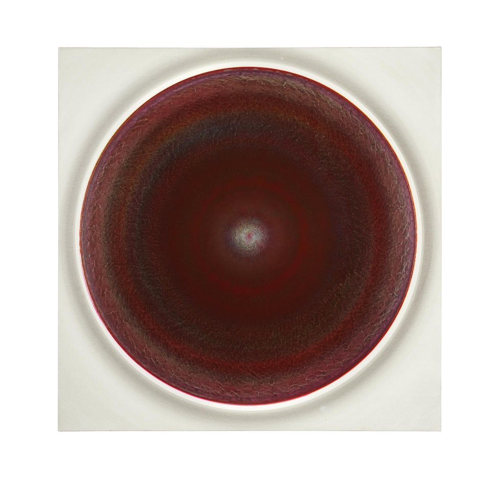 Robert Schaberl (Austrian, born 1961) Untitled (Snake), 2004 unframed: Robert Schaberl (Austrian, born 1961) Untitled (Snake), 2004 signed, inscribed and dated 'Robert Schaberl 2004/ZF GREY-MAGENTA-YELLOW-TURQUOISE-(SNAKE) 8-9-10 2004, Robert Schaberl 2004' (on the stret