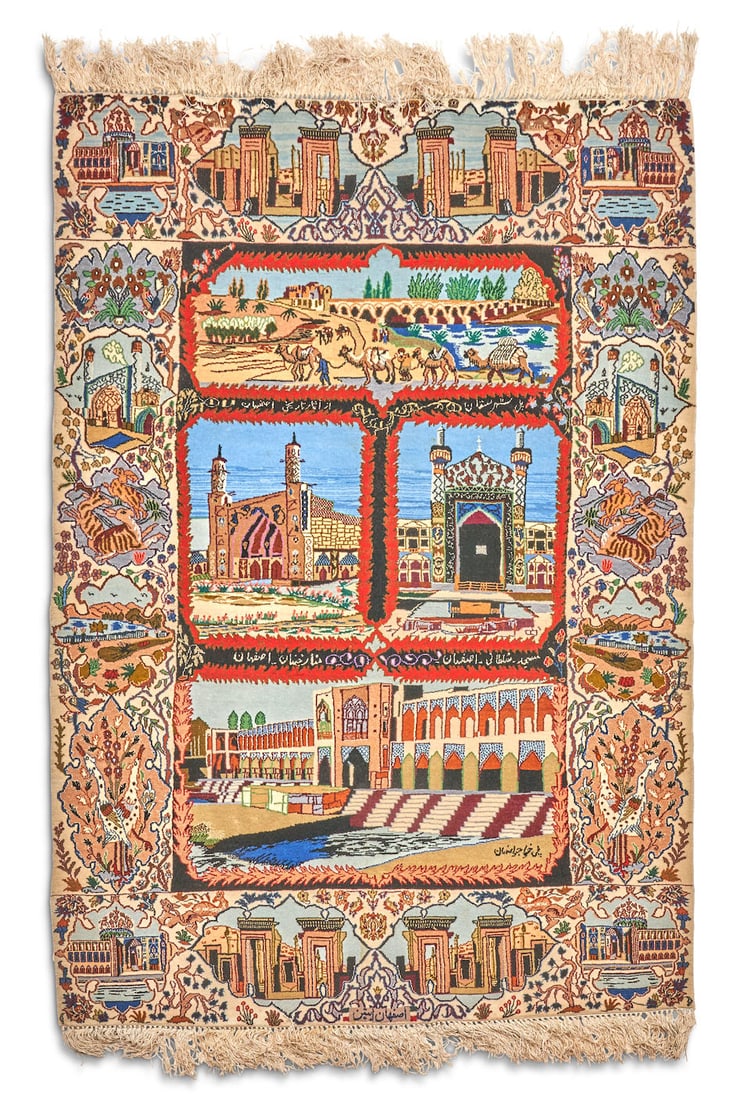 Tabriz Silk Rug Iran 3 ft. 6 in. x 5 ft. 0 in. (1 of 3)
