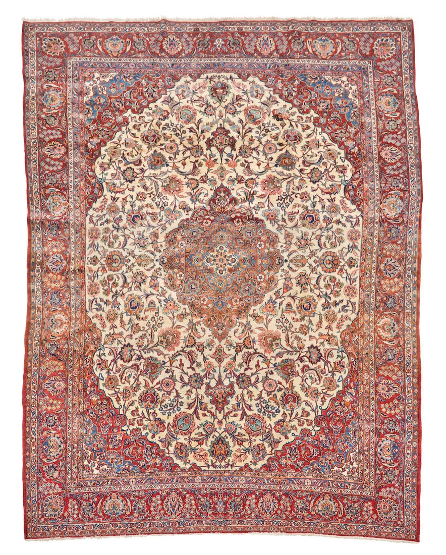 Mohtasham Kashan Carpet Iran 9 ft. 10 in. x 13 ft. 2 in. (1 of 3)