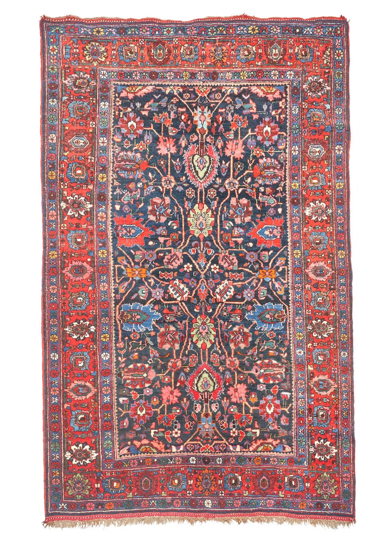 Bidjar Rug Iran 4 ft. 4 in. x 6 ft. 7 in. (1 of 3)