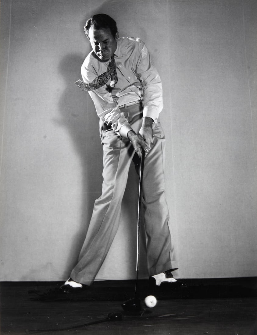 Harold Edgerton (1903-1990); Ralph Guldahl Golf Swing; (1 of 1)