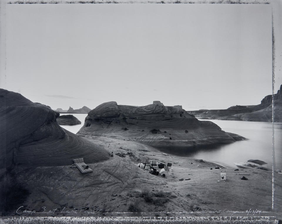Mark Klett (born 1952); Camp 3 at Lake Powell, Near the Mouth of West Canyon; (1 of 1)