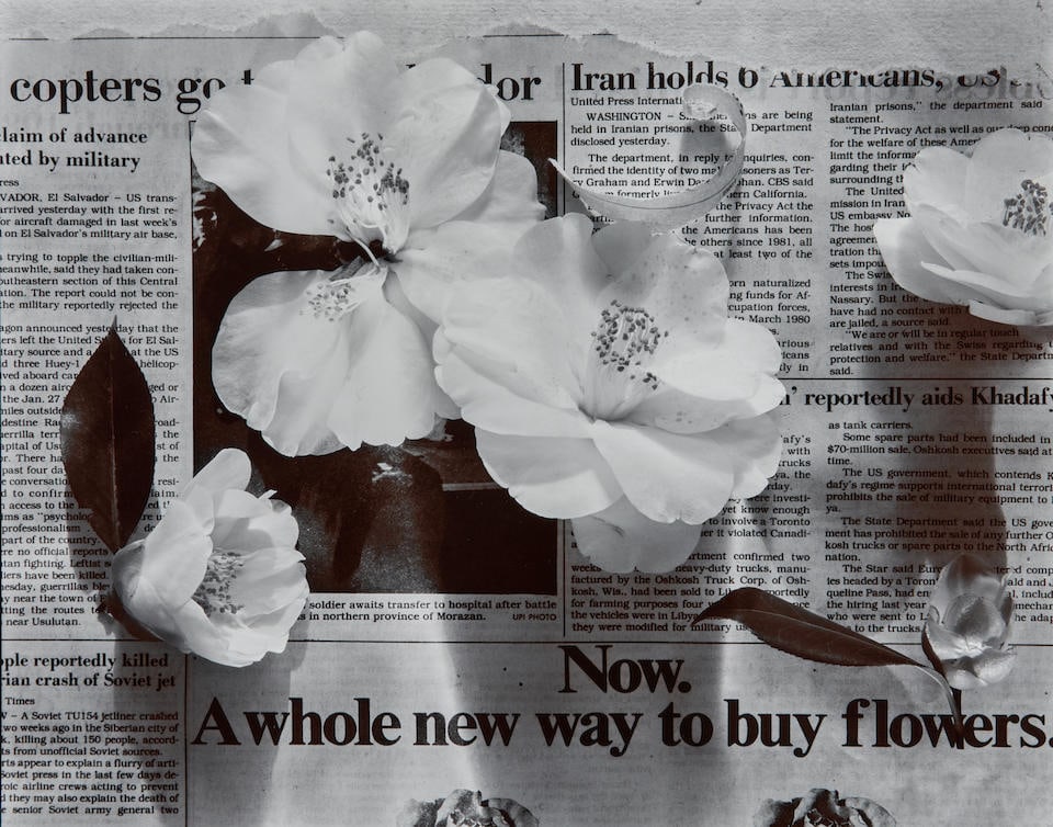 Olivia Parker (born 1941); A Whole New Way to Buy Flowers; (1 of 1)