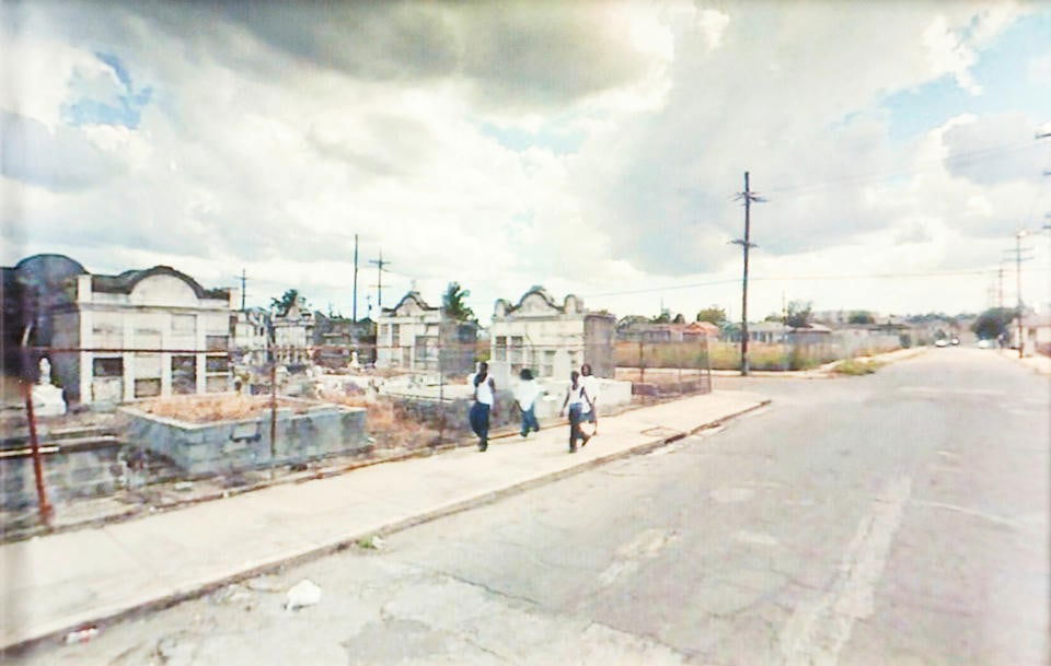 Doug Rickard (born 1968); #29.942566, New Orleans, LA. 2008 from the series A New American Picture;: Doug Rickard (born 1968) #29.942566, New Orleans, LA. 2008 from the series A New American Picture, 2009 Inkjet print, printed 2011; numbered, signed, and dated 'AP / Doug Rickard / 2009/2011' in ink o