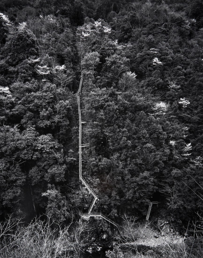 Toshio Shibata (born 1949); Izumi Village, Kumamoto Prefecture;: Toshio Shibata (born 1949) Izumi Village, Kumamoto Prefecture, 1991 Gelatin silver print; signed in pencil and numbered '4/25' on the verso, with the photographer's stamp in ink on the verso. 21 7/8 x