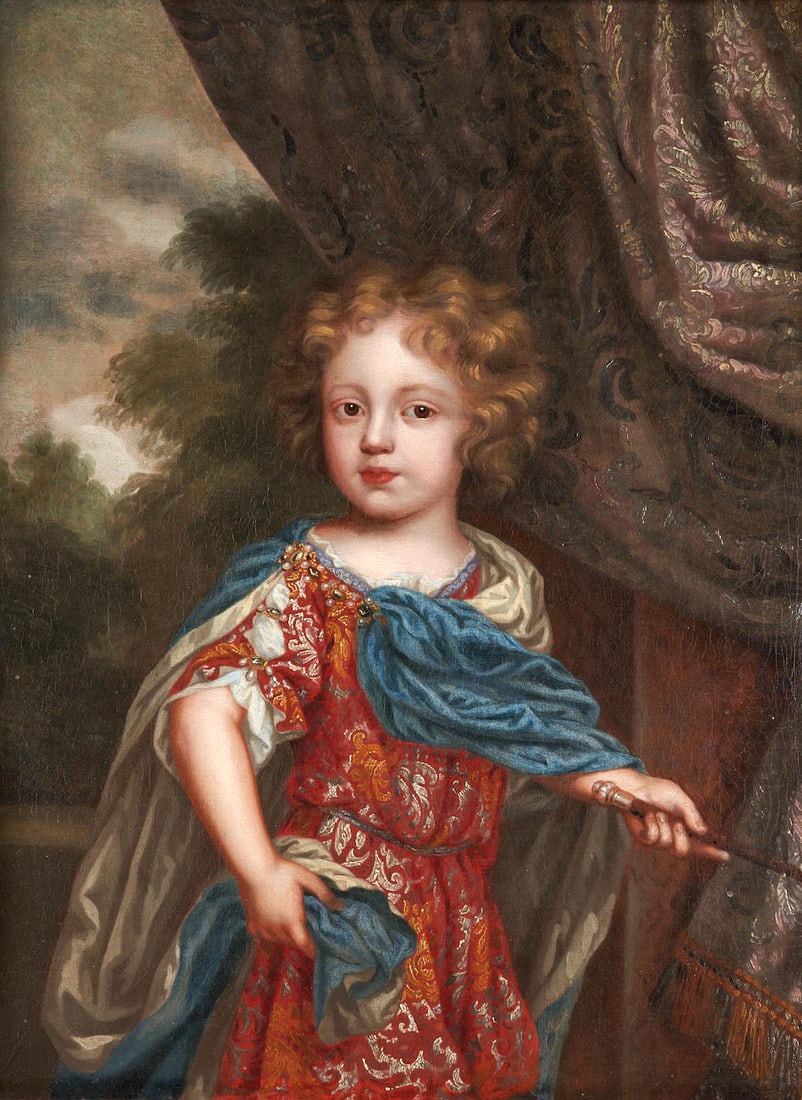 HENRI GASCARS (French, 1635-1701) Portrait of the Young Philippe de France, Duc d'Anjou, later K... (1 of 3)