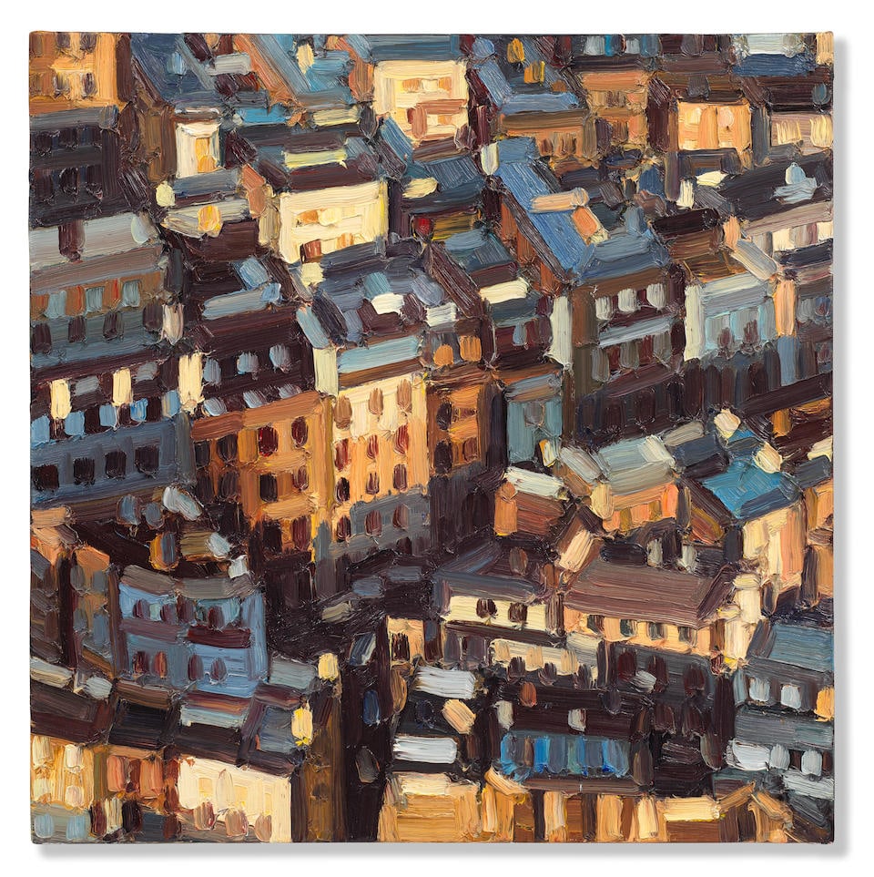 RALPH FLECK (B. 1951) Paris 17/IV 2006: RALPH FLECK (B. 1951) Paris 17/IV 2006 signed twice, titled and dated 06 on the reverse oil on canvas 60.5 by 60.2 cm. 23 13/16 by 23 11/16 in. Footnotes: Provenance Purdy Hicks Gallery, London Acquir
