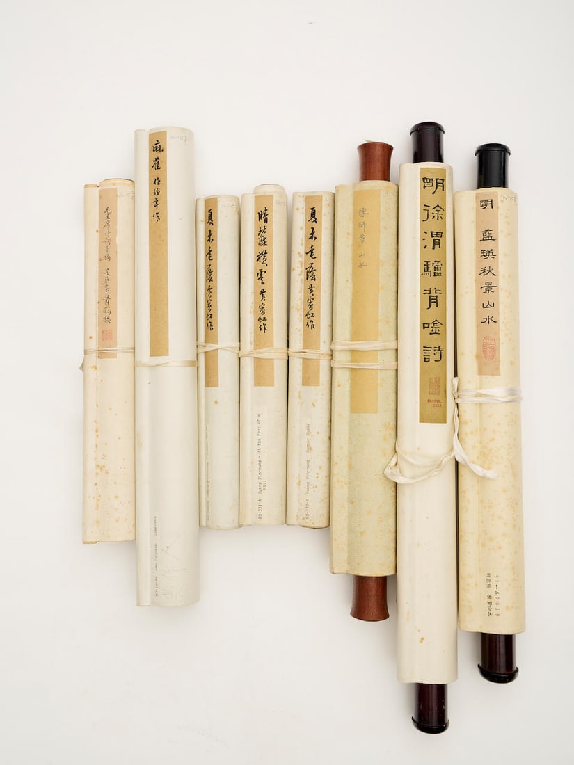 Eight Woodblock prints Mid to late 20th century (8) (1 of 1)