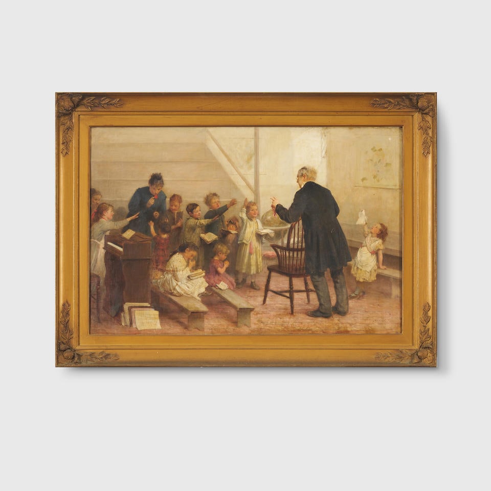 John Morgan, RBA (British, 1823-1886) Who Killed Cain?: John Morgan, RBA (British, 1823-1886) Who Killed Cain? signed lower right: 'J MORGAN' oil on canvas 60.0 x 91.0cm (23 5/8 x 35 13/16in). Footnotes: PROVENANCE British and Colonial Art Society, Melbour