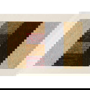 Sean Scully (born 1946); Stranger;: Sean Scully (born 1946) Stranger, 1987 Woodcut in colors on Okawara paper, signed in pencil, titled, dated and numbered 3/30, published by Diane Villani Editions, New York, printed by Chip Elwell, New