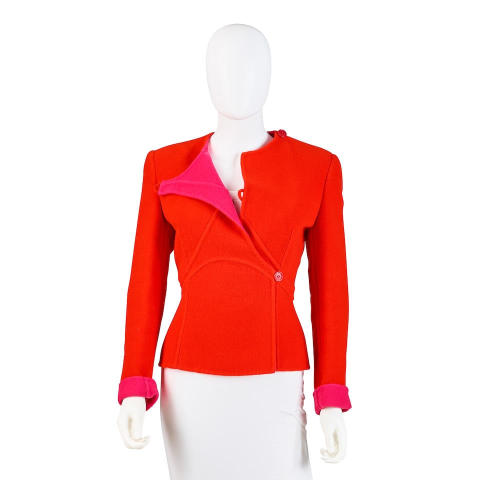 GIORGIO ARMANI: CONTRAST JACKET (1 of 2)