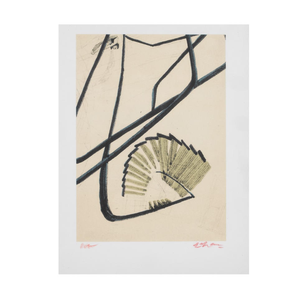 Sam Szafran (France, 1934-2019). Escalier: Sam Szafran (France, 1934-2019) Escalier Lithographie couleur sur papier Chine volant Tirage EA Signé en bas à droite Dimension feuille : 29 x 21 cm Dimension sujet : 21 x 15 cm Footnotes: C