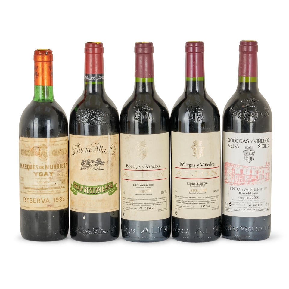 Mixed Spain (5 bottles) (1 of 1)