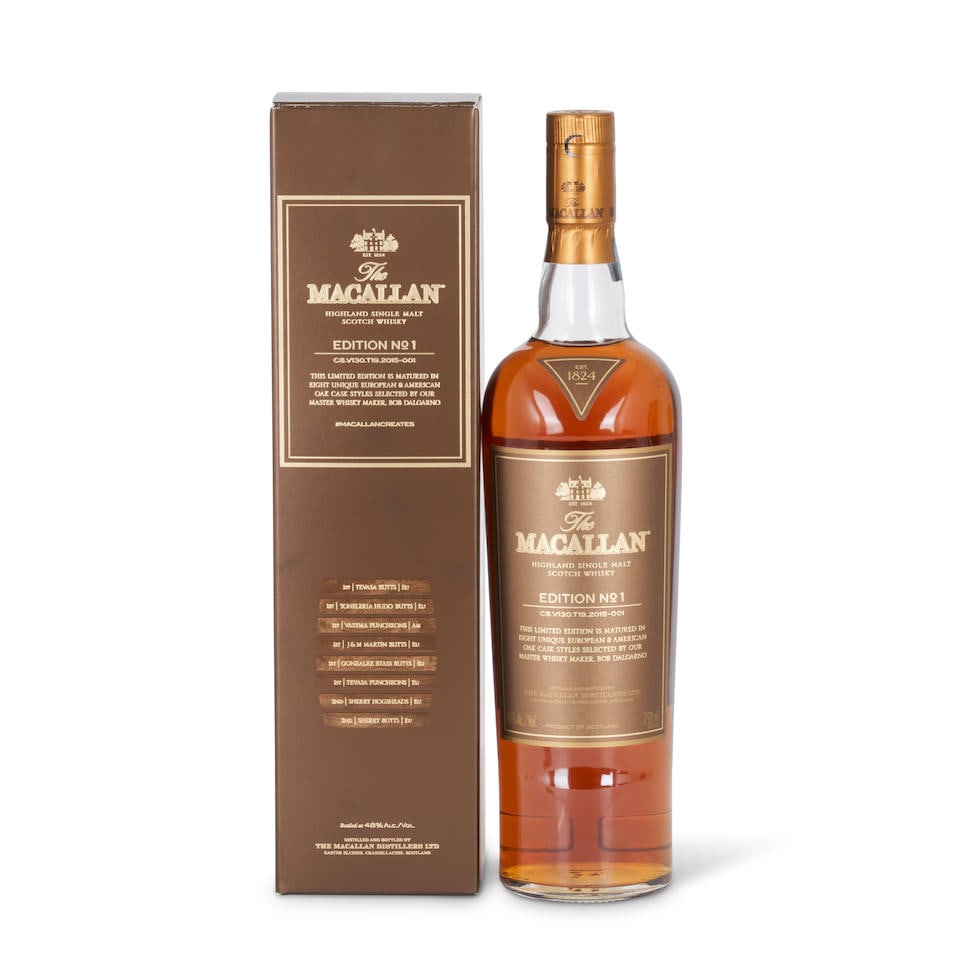 Macallan Edition No. 1 (1 750ml bottle) (1 of 1)