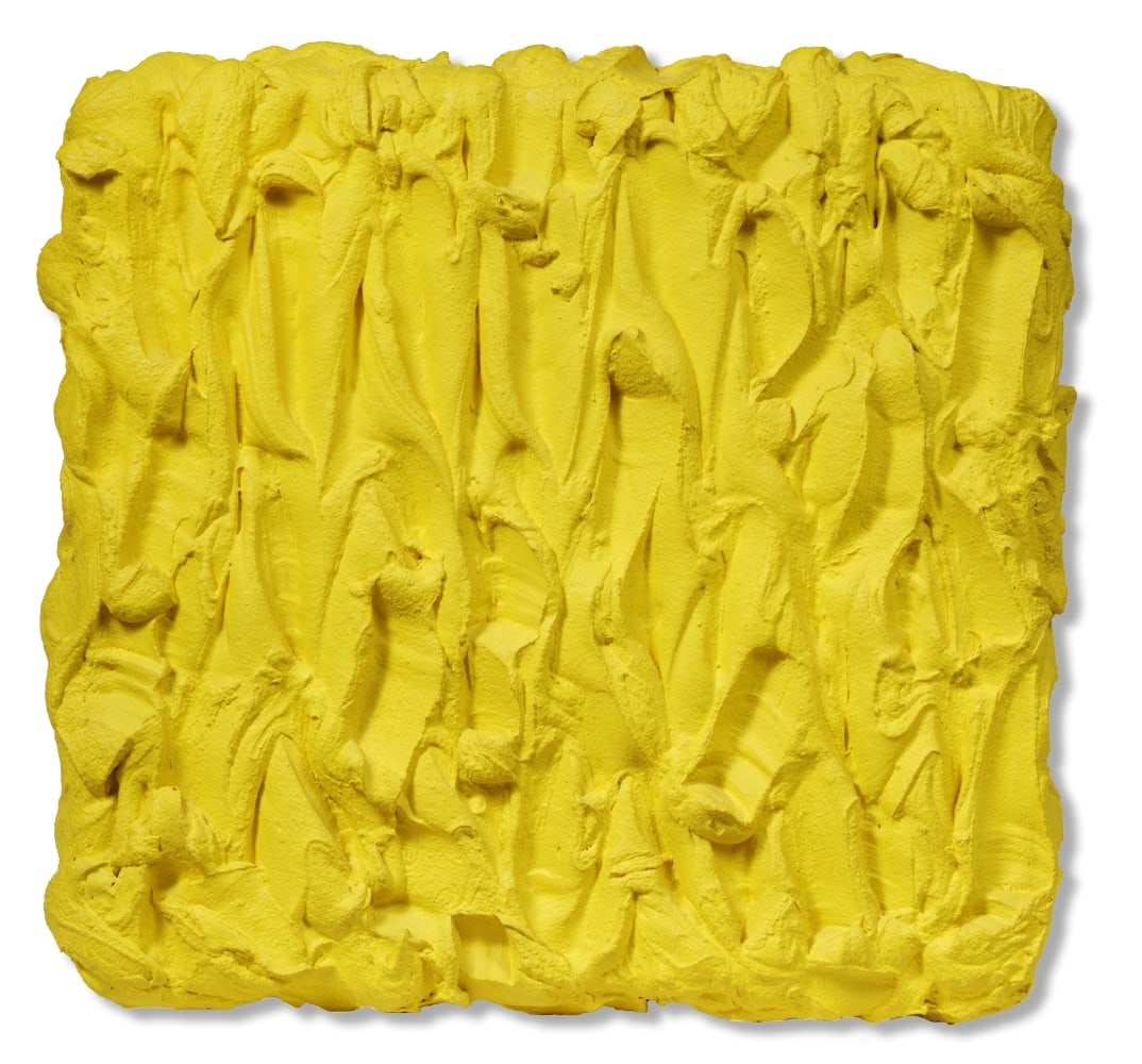 BRAM BOGART (1921-2012) Toetsen 1971: BRAM BOGART (1921-2012) Toetsen 1971 signé et daté 71 sur la tranche ; signé, titré et daté dec. 1971 au revers peinture sur panneau signed and dated 71 on the t