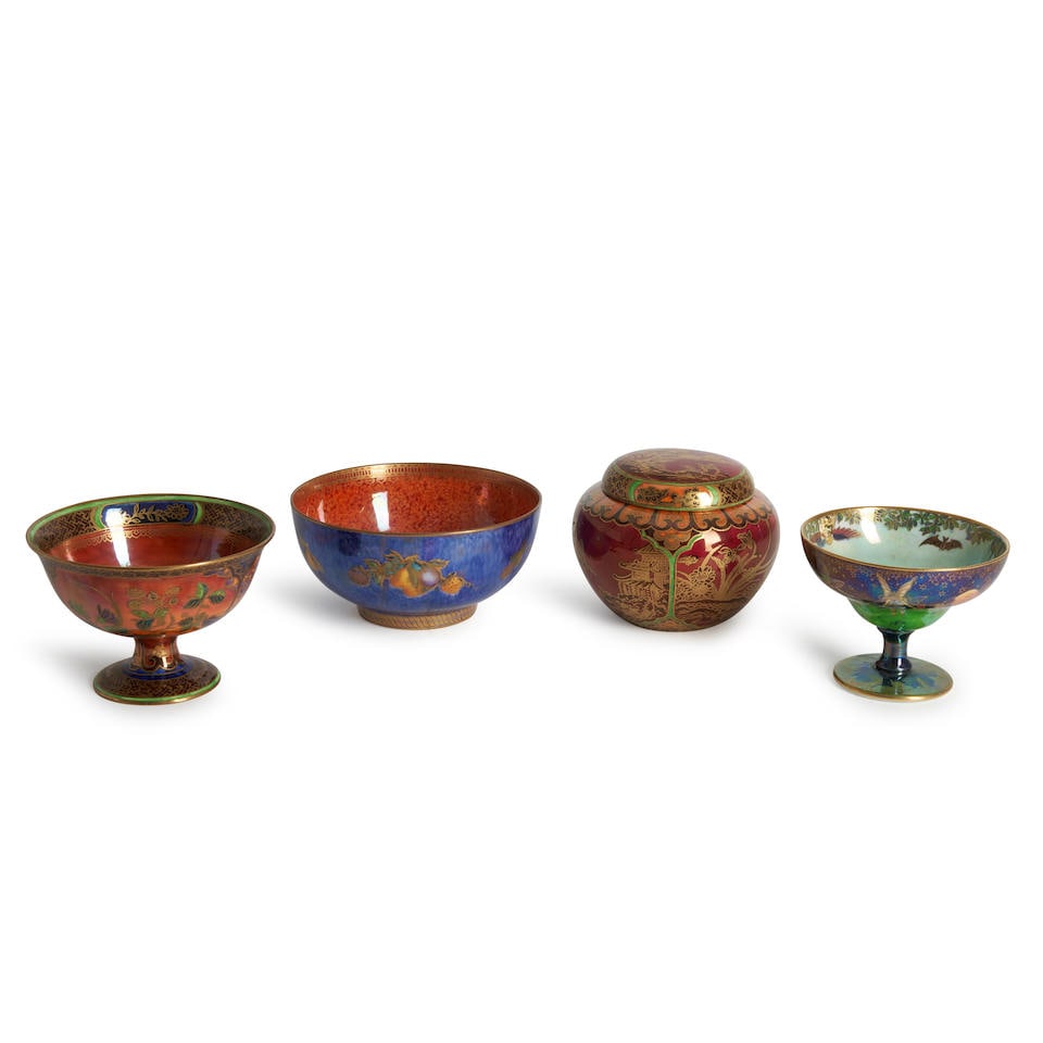 Four Wedgwood Lustre Items, England, c. 1920-30, (1 of 1)