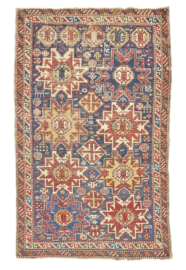 Eastern Caucasian 'Shirvan' Rug Eastern Caucasus, c. 1890-1900 3 ft. 6.5 in. x 5 ft. 7 in. (1 of 3)
