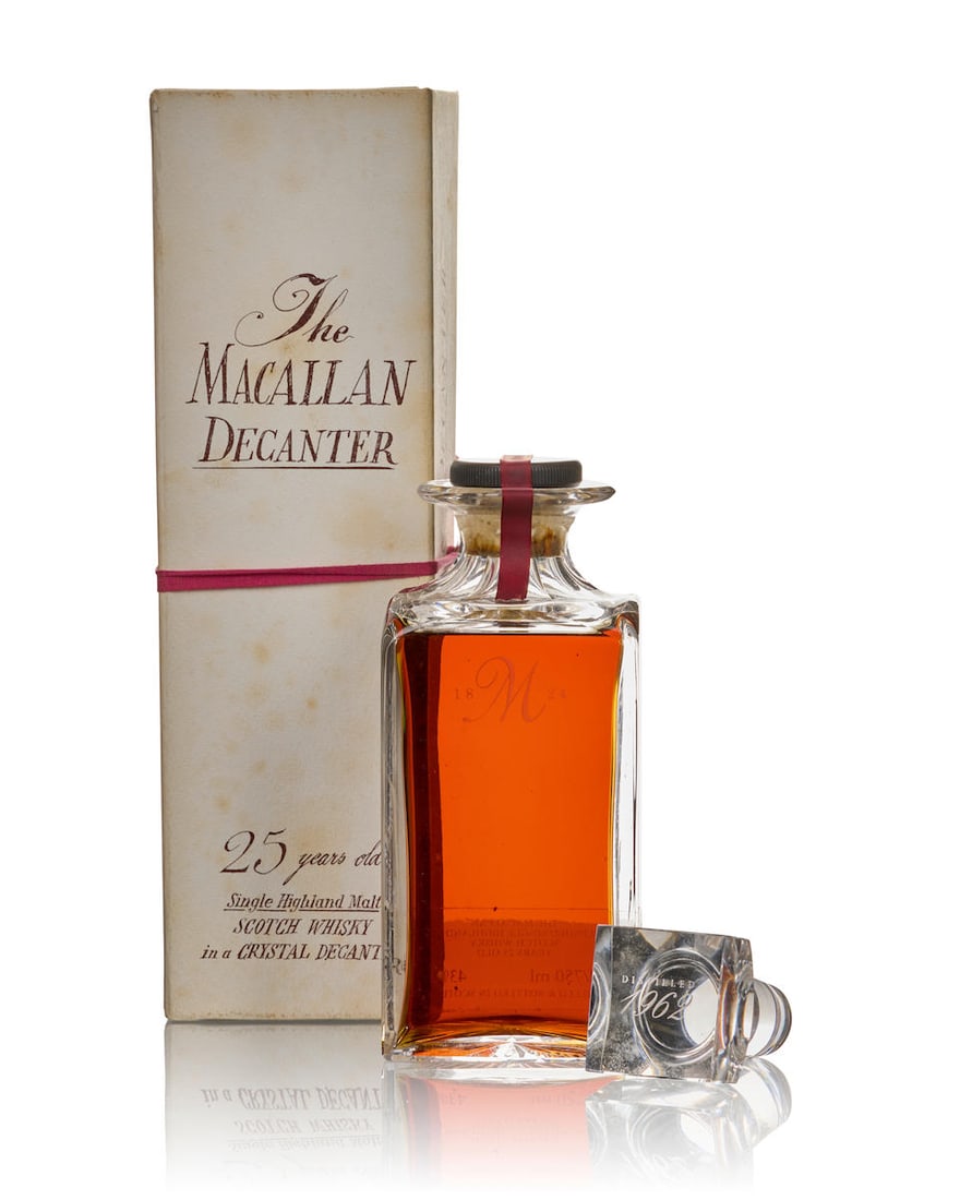 The Macallan Decanter 25 Year Old 1962 (1 of 4)