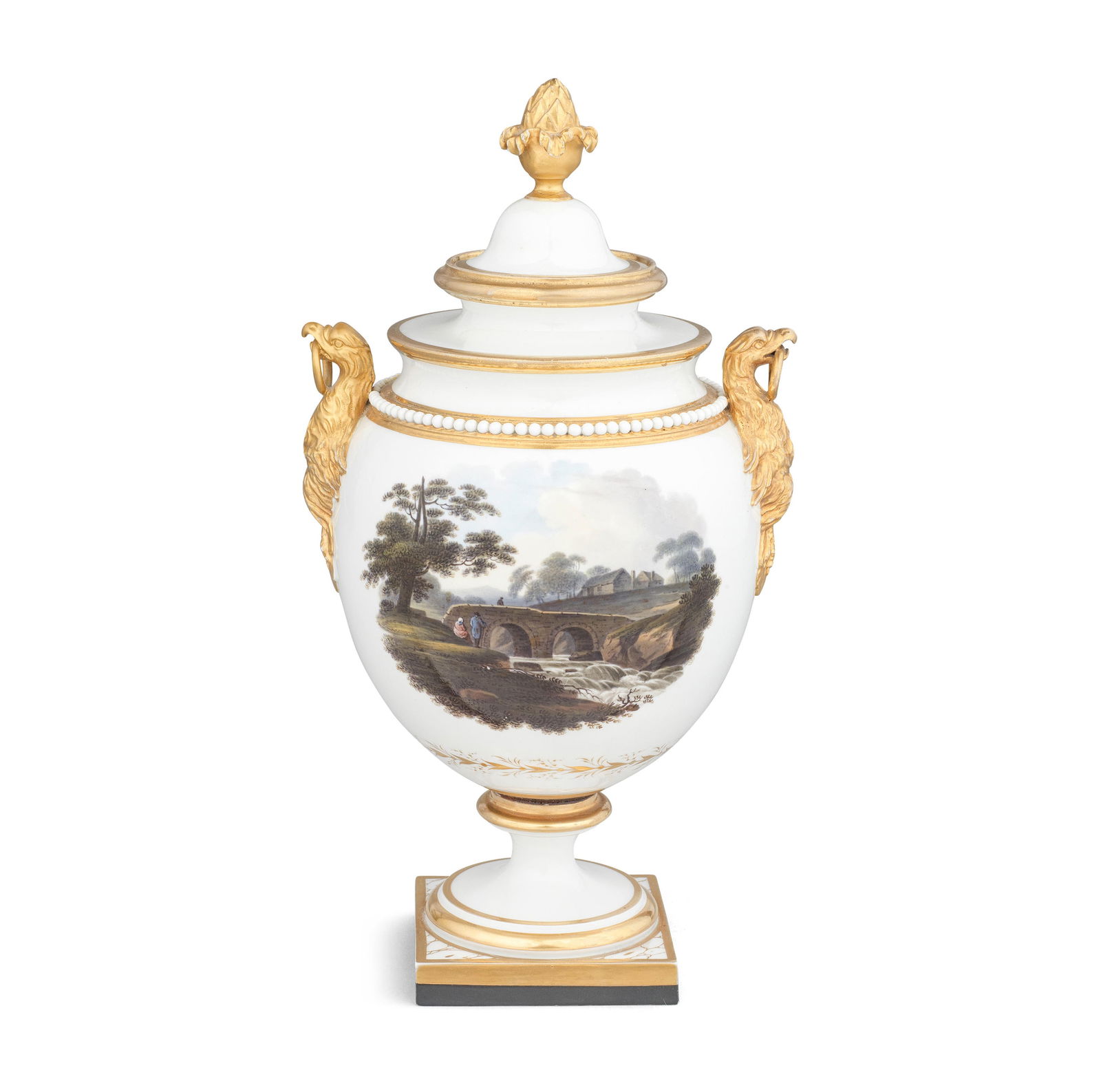 A Barr, Flight and Barr Worcester vase and cover, circa 1810 (1 of 1)