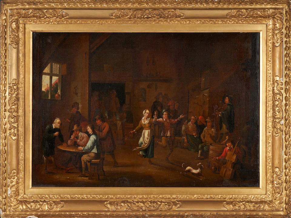 Follower of David Teniers the Younger (Flemish, 1610-1690), Dutch (18th/19th Century) A Lively T... (1 of 3)