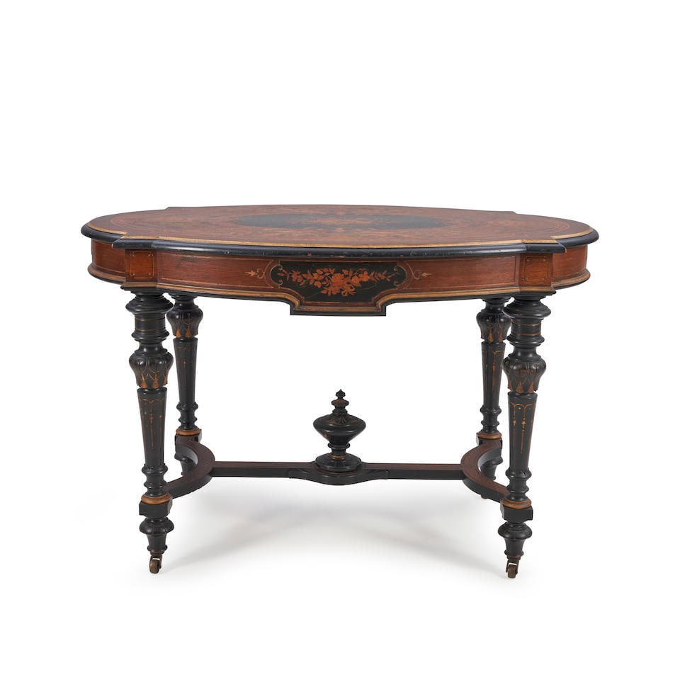 Renaissance Revival Parlor Table, last quarter of the 19th century, (1 of 1)