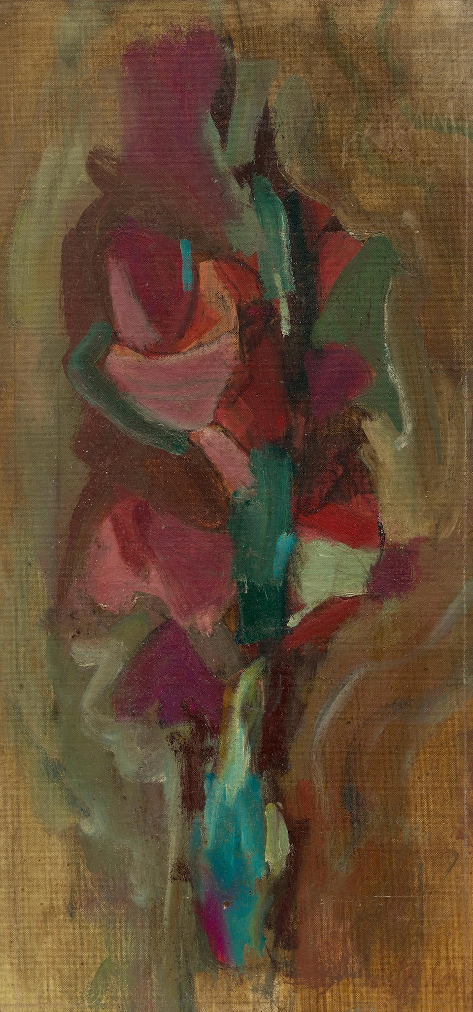 Earl Kerkam (1891-1965) Flowers 23 3/8 x 11 1/8 in. (59.4 x 28.3 cm.) (1 of 1)