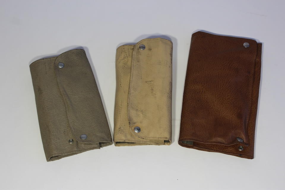 A lot of 3, 1960 era Mercedes-Benz tool kits 3 inches in height, 16 inches in width, 8 inches in... (1 of 5)