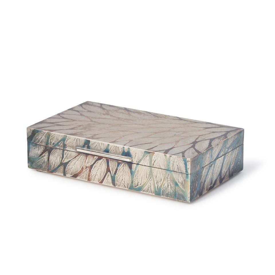 ITALIAN STERLING SILVER BOX RETAILED BY CARTIER (1 of 2)