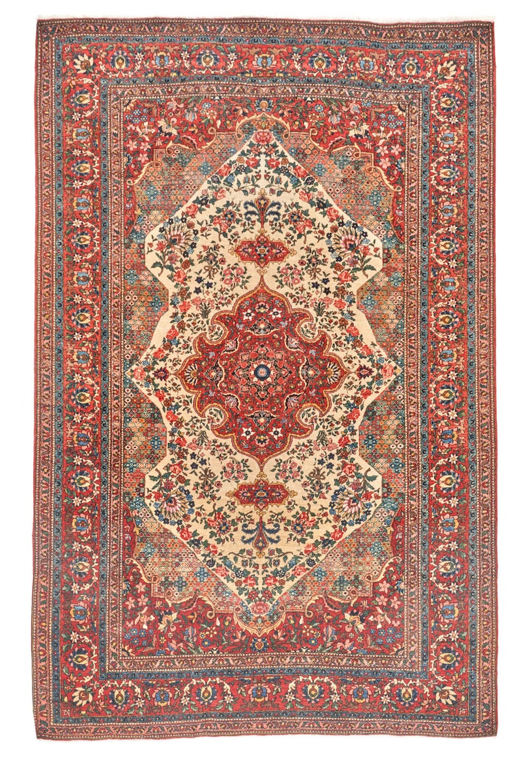 Fereghan Sarouk Iran 4 ft. 9 in. x 7 ft. 1 in. (1 of 3)