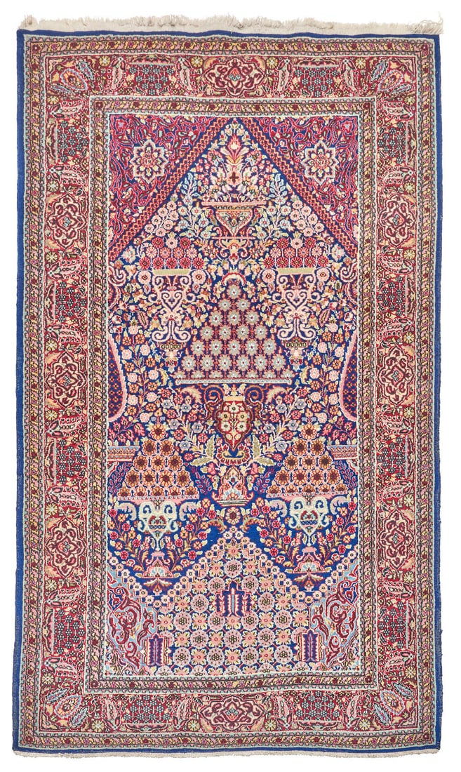 Kashan Carpet Iran 4 ft. 2 in. x 7 ft. 8 in. (1 of 3)
