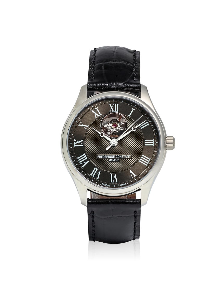 [NO RESERVE] FREDERIQUE CONSTANT. A STAINLESS STEEL AUTOMATIC WRISTWATCH Classics Heart Beat , R... (1 of 3)
