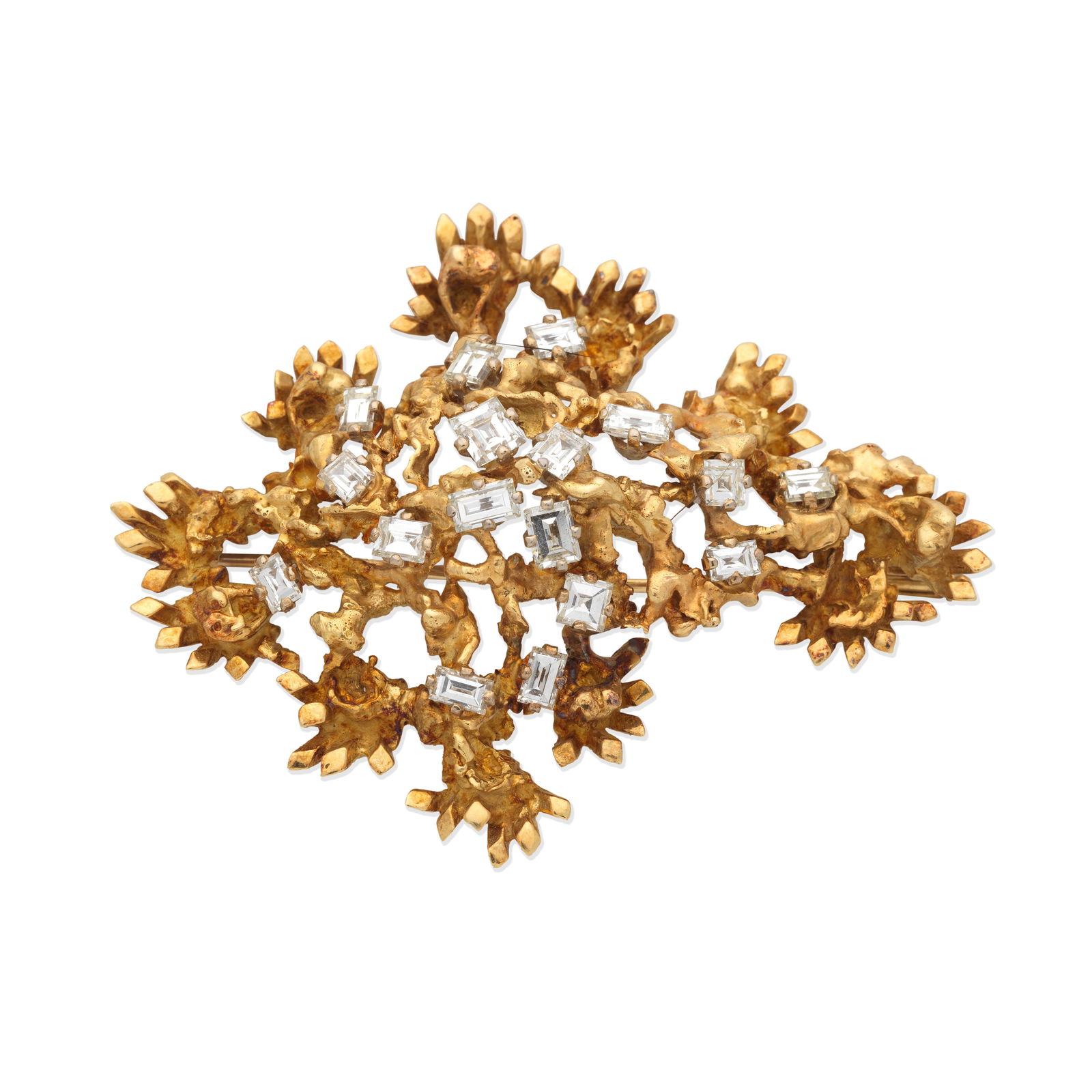 JOHN DONALD: DIAMOND BROOCH, 1970 (1 of 1)